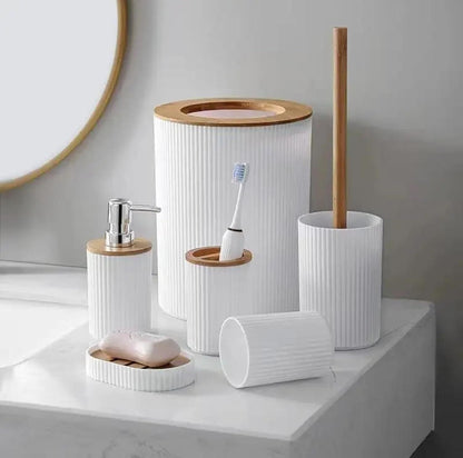 Bathroom Accessories Set, 6 Pieces My Store