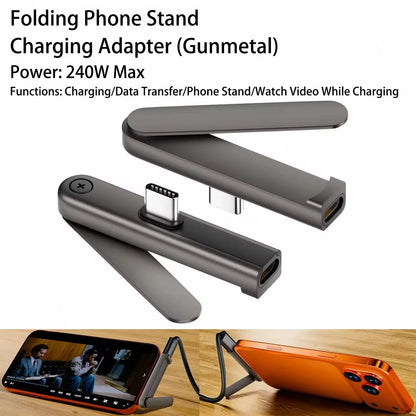 USB-C Foldable Phone Stand Adapter Zentro