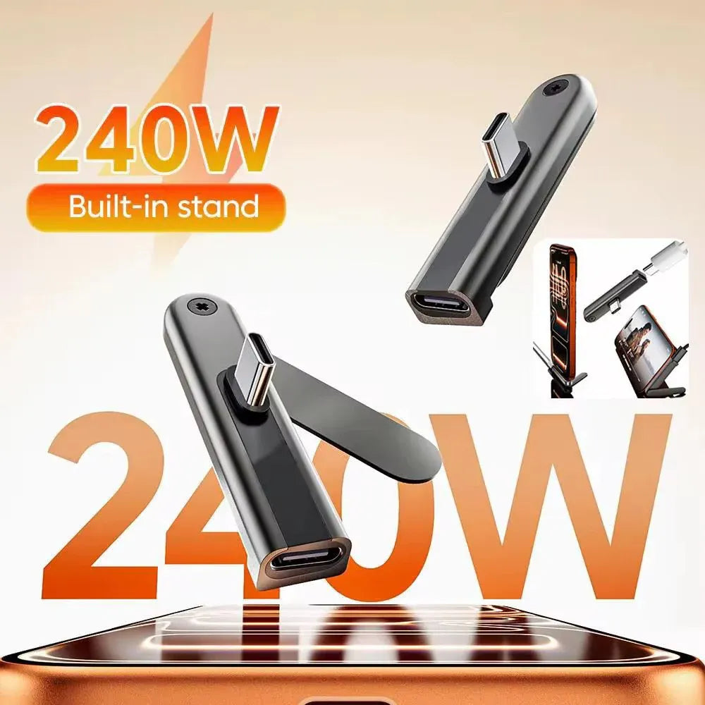 USB-C Foldable Phone Stand Adapter Zentro