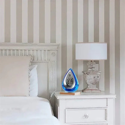 Drop Shaped Digital Alarm Clock Zentro