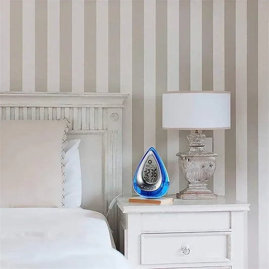 Drop Shaped Digital Alarm Clock Zentro
