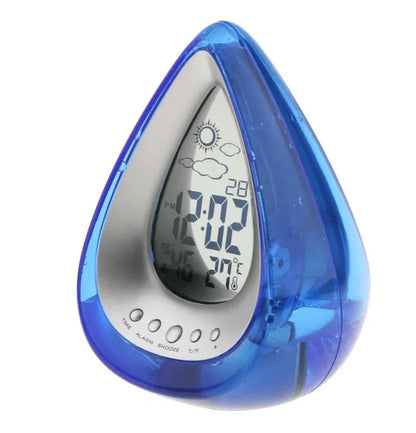 Drop Shaped Digital Alarm Clock Zentro