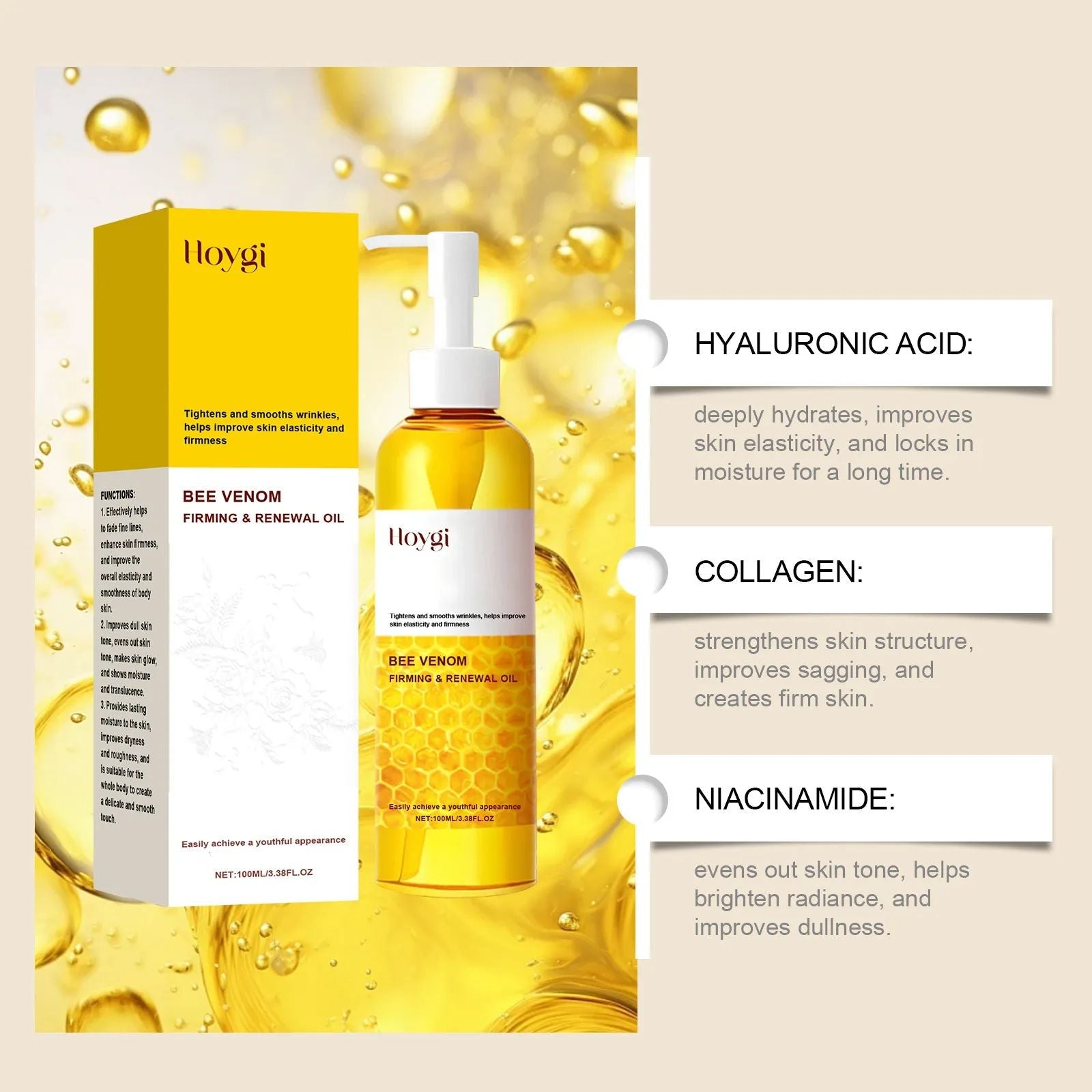 bee venom firming and renewal oil My Store